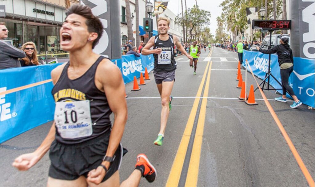 distance in marathon race