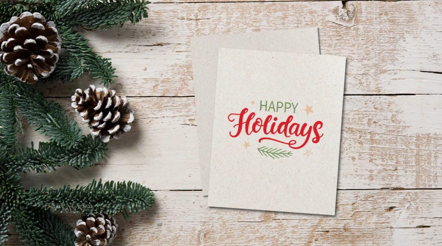 have a wonderful holiday season