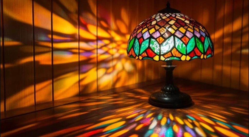 stained glass lamp