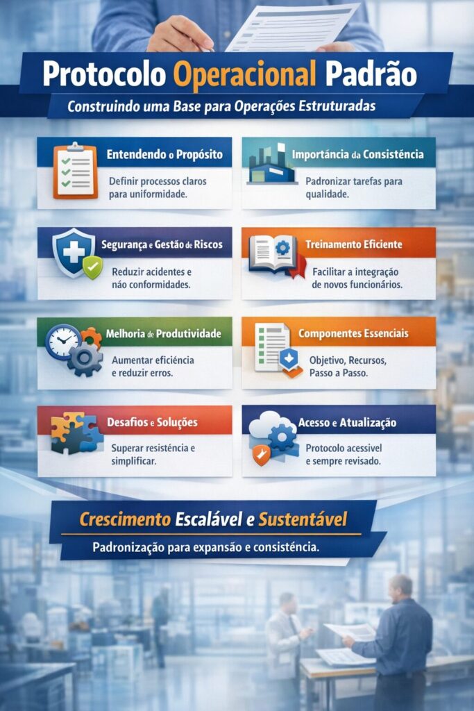 rotocolo operacional padrao