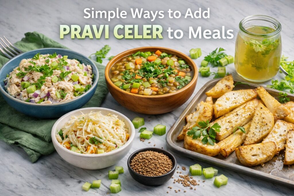 Simple ways to enjoy celery dishes