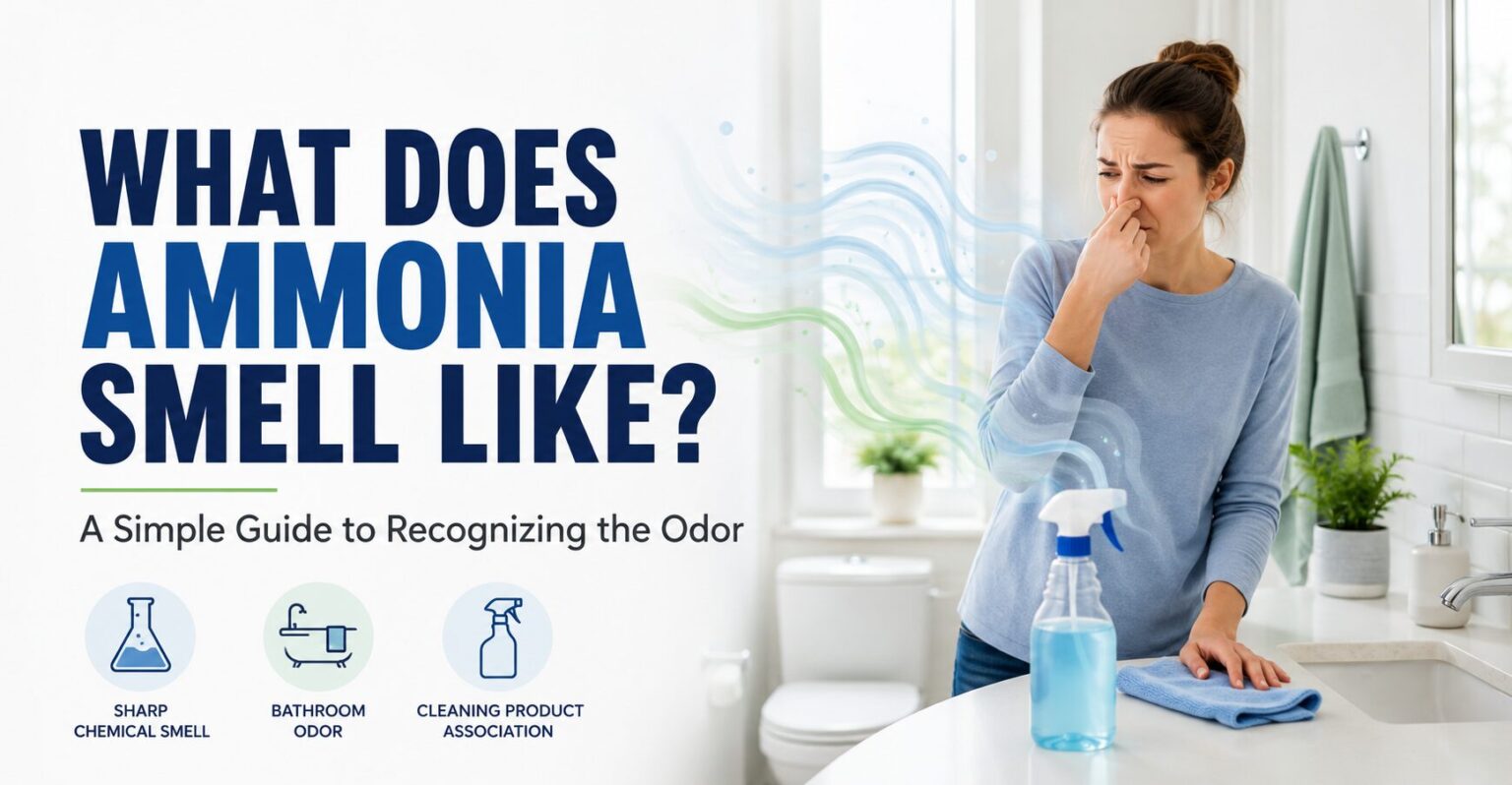What Does Ammonia Smell Like
