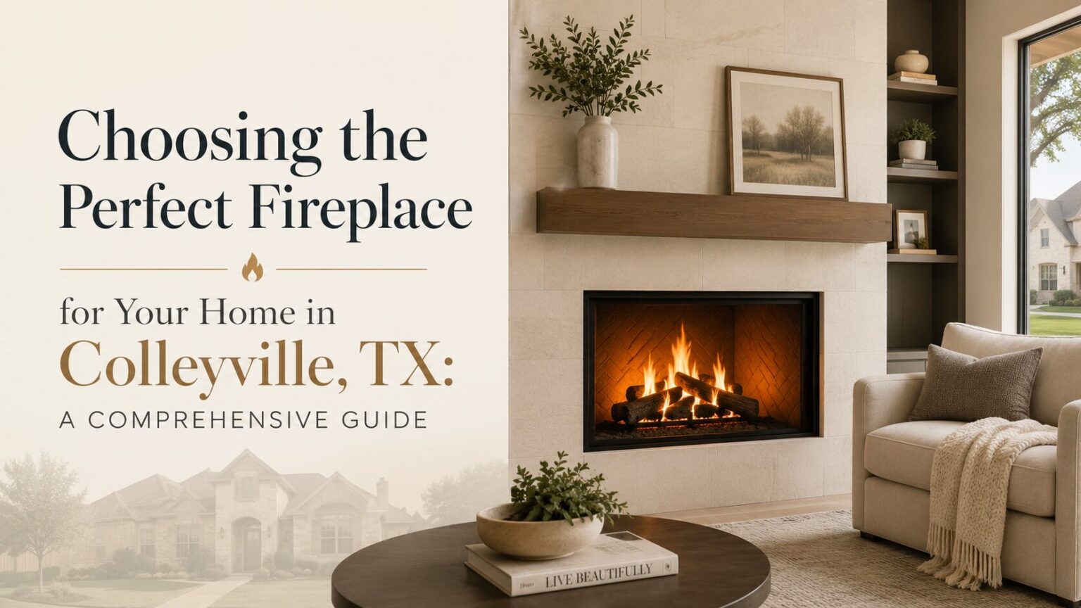 Choosing the Perfect Fireplace for Your Home in Colleyville, TX: A Comprehensive Guide Choosing the Perfect Fireplace for Your Home in Colleyville, TX A Comprehensive Guide
