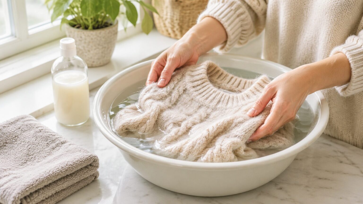 How to Wash a Wool Sweater